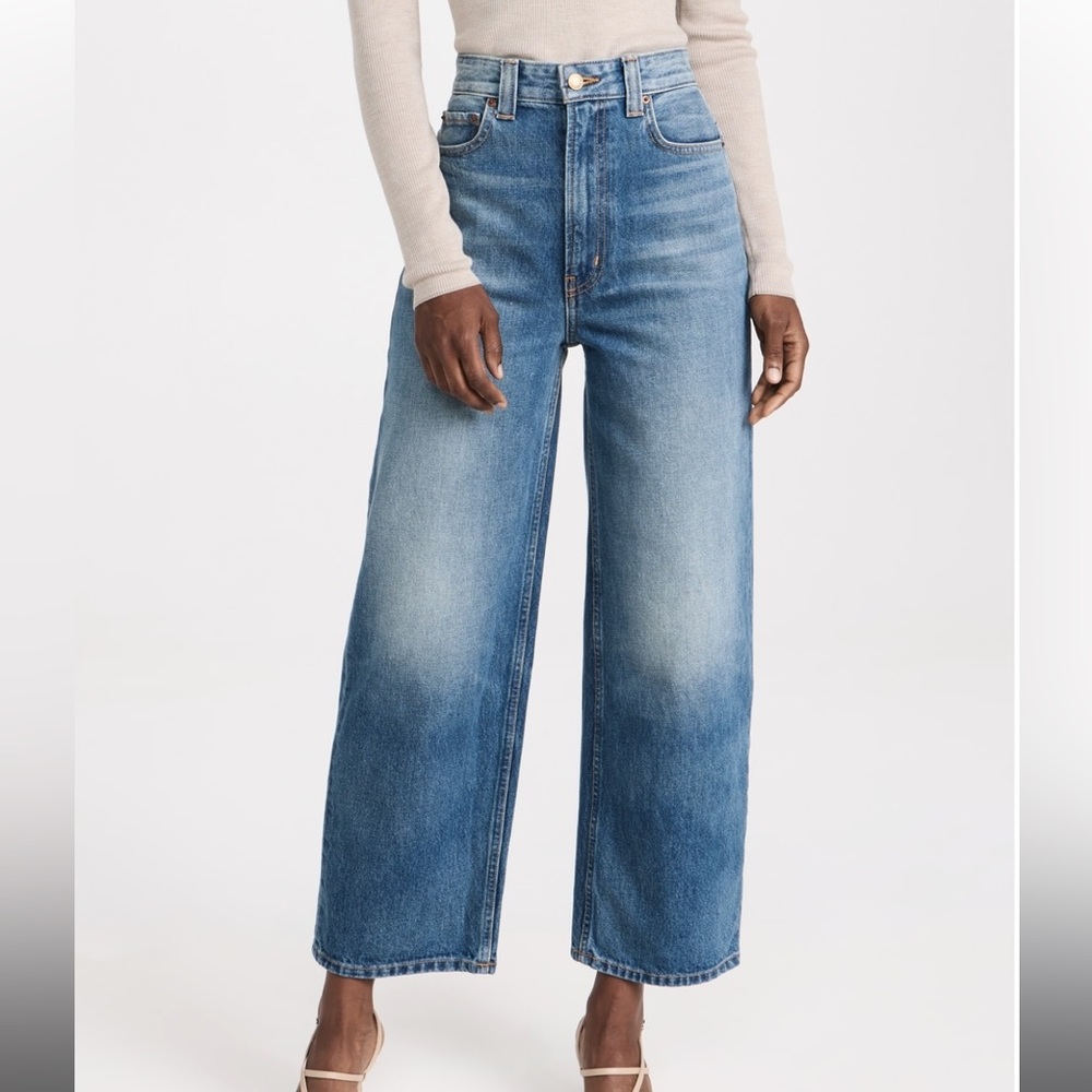 B Sides Easy Jean Mid Relaxed Jeans NWT